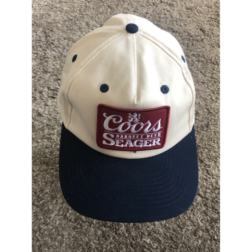 Seager X Coors Banquet Men's Protect Our Protectors Ball Cap Hat One Size Cotton